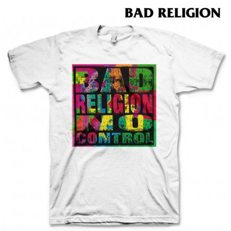 【お取り寄せ】Bad Religion / バッド・レリジョン - No ControlＴシャツ（ホワイト）