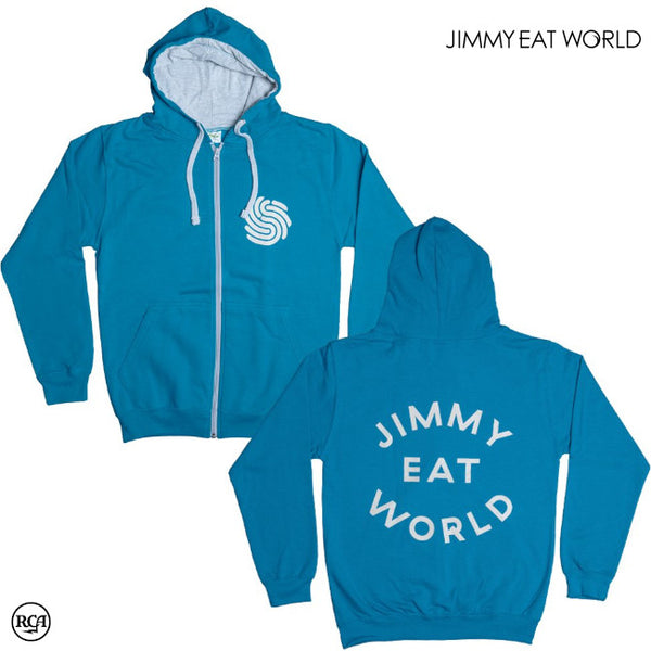【お取り寄せ】Jimmy Eat World/ジミー・イート・ワールド - Surviving ジップアップパーカー (ブルー)