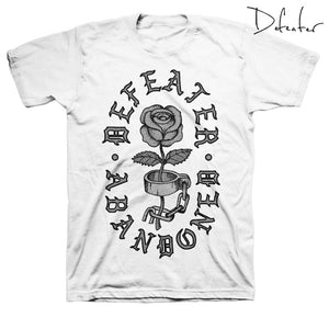 【お取り寄せ】Defeater / デフィーター - Abandoned Rose Tシャツ(ホワイト)