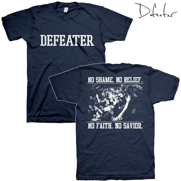 【お取り寄せ】Defeater / デフィーター - No Shame Tシャツ (ネイビー)