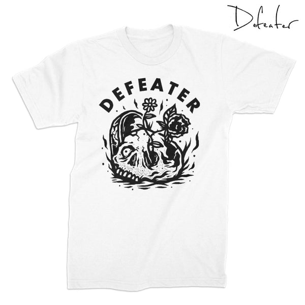 【お取り寄せ】Defeater / デフィーター - Overgrown Skull Tシャツ (ホワイト)