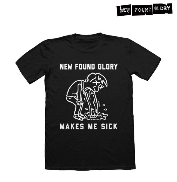【お取り寄せ】New Found Glory/ニュー・ファウンド・グローリー - Throw Up Tシャツ(ブラック)