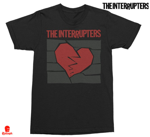 【品切れ】The Interrupters / ジ・インタラプターズ - Broken Heart Tシャツ(ブラック)