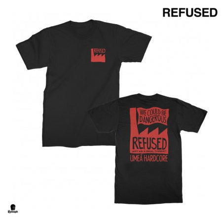 【お取り寄せ】Refused /リフューズド - Real Threat Tシャツ(ブラック)