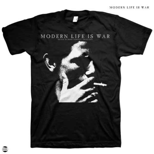 【お取り寄せ】Modern Life Is War /モダン・ライフ・イズ・ウォー - SMOKER Tシャツ(ブラック)