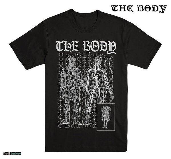 【お取り寄せ】The Body / ザ・ボディー - ANATOMY Tシャツ(ブラック)