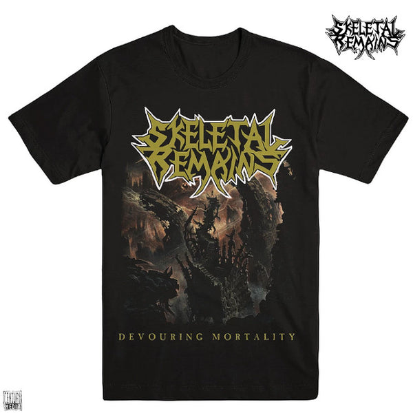【お取り寄せ】Skeletal Remains / スケリタル・リメインズ - Devouring Mortality Tシャツ(ブラック)