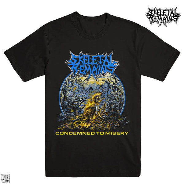 【お取り寄せ】Skeletal Remains / スケリタル・リメインズ - CONDEMNED TO MISERY Tシャツ(ブラック)