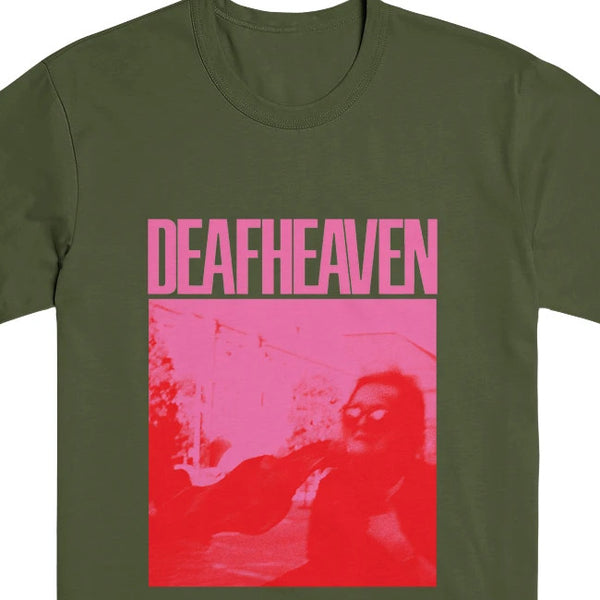 【お取り寄せ】Deafheaven /デフヘヴン - OCHL Tシャツ(グリーン)