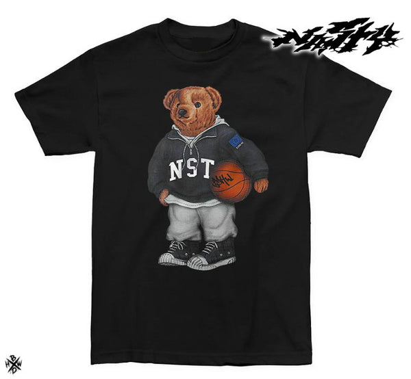 【お取り寄せ】Nasty/ナスティー - NST Bear Tシャツ（ブラック）