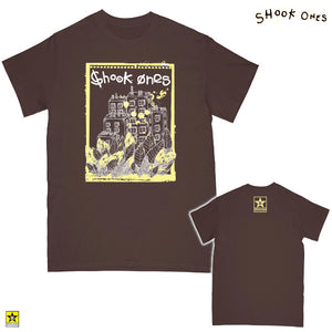 【お取り寄せ】Shook Ones / シュック・ワンズ - THE UNQUOTABLE A.M.H Tシャツ (ブラウン)