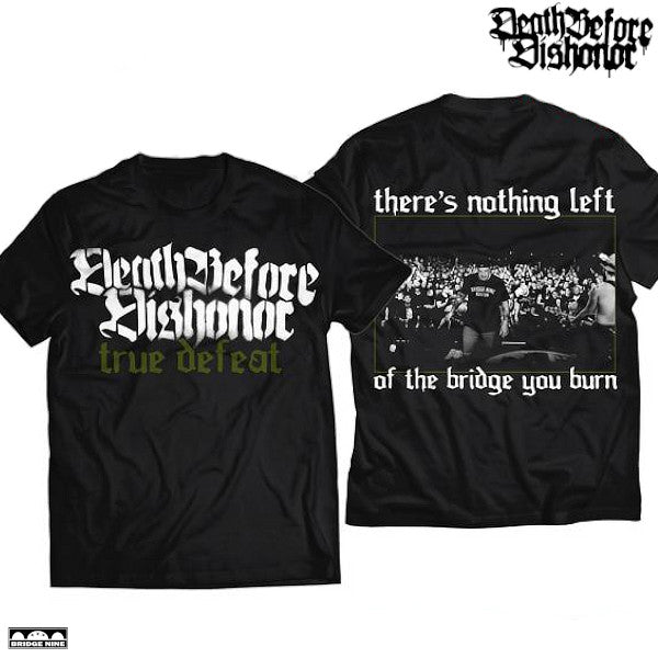 【お取り寄せ】Death Before Dishonor / デス・ビフォー・ディスオナー - True Defeat Tシャツ(ブラック)