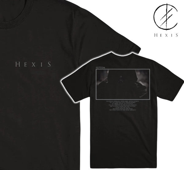 【お取り寄せ】Hexis / ヘクシス - Septem Tシャツ(ブラック)