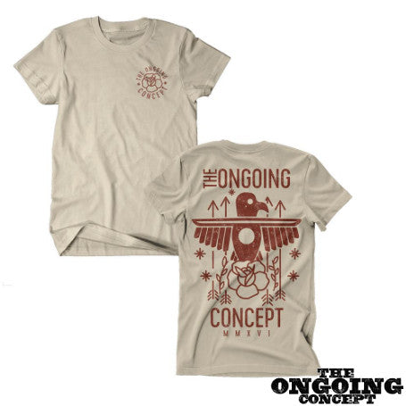 【お取り寄せ】The Ongoing Concept / ザ・オンゴーイング・コンセプト - Aztec Tシャツ(サンド)