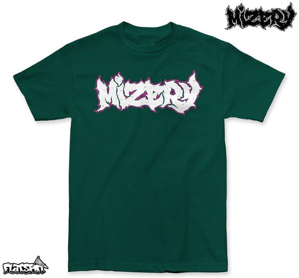 【お取り寄せ】Mizery / ミゼリー - Logo Tシャツ(グリーン)