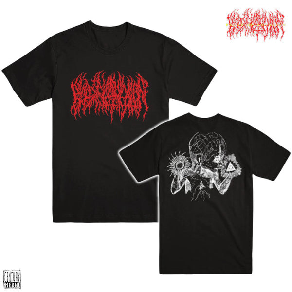 【お取り寄せ】Blood Incantation / ブラッド・ インカンテーション - RED LOGO Tシャツ(ブラック)