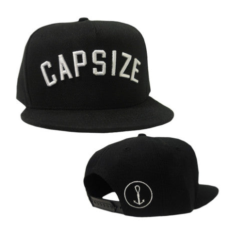 【お取り寄せ】Capsize/キャプサイズ - Logo Black スナップバック・キャップ