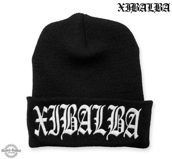 【お取り寄せ】Xibalba / シバルバ - Thieves Tall ニット帽・ビーニー(ブラック)