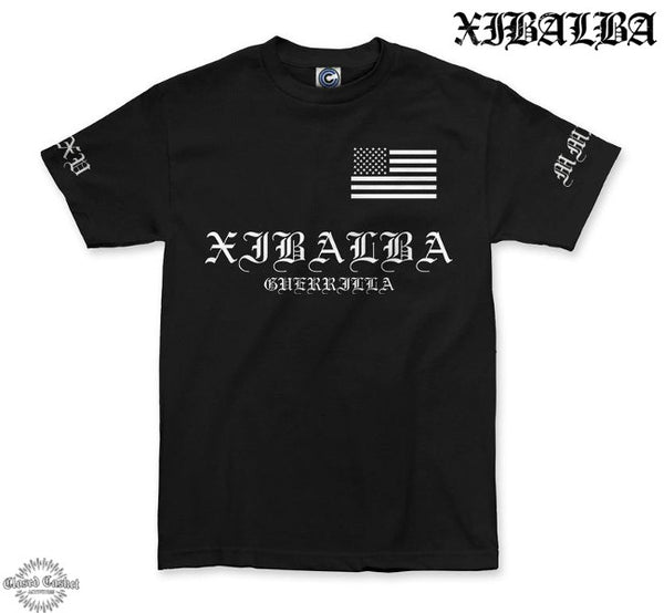 【お取り寄せ】Xibalba / シバルバ - USA Tシャツ(ブラック)