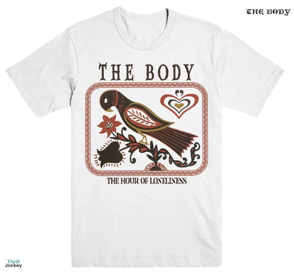 【お取り寄せ】The Body / ザ・ボディー - HOUR OF LONELINESS Tシャツ(ホワイト)