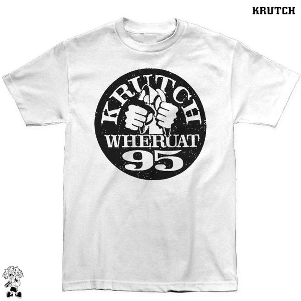 【お取り寄せ】Krutch / クラッチ - WHERUAT Tシャツ(ホワイト)