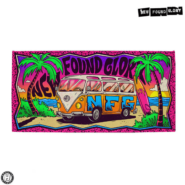 【お取り寄せ】New Found Glory / ニュー・ファウンド・グローリー - Van ビーチタオル(152×76cm)