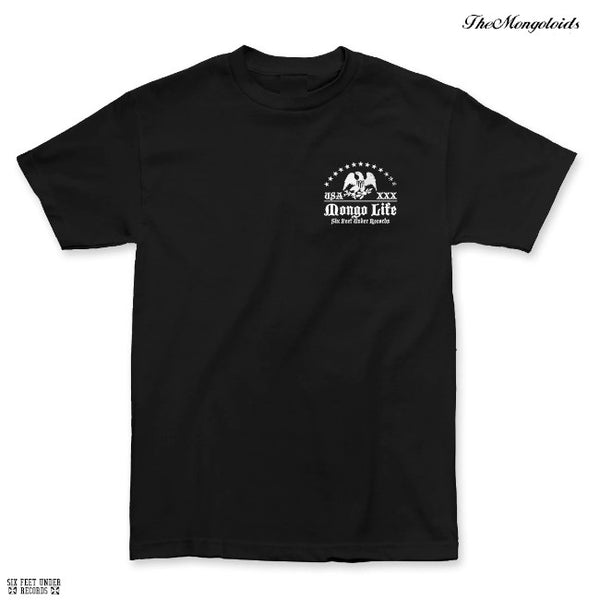 【お取り寄せ】The Mongoloids / モンゴロイズ - USA XXX Tシャツ(ブラック)