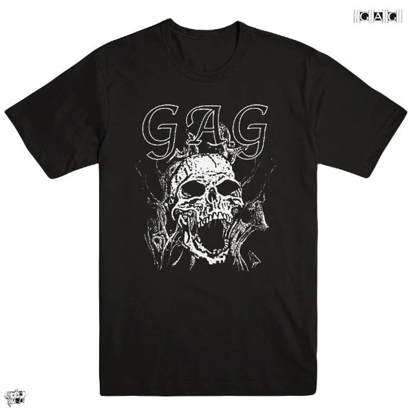 【お取り寄せ】GAG / - SKULL Tシャツ(ブラック)