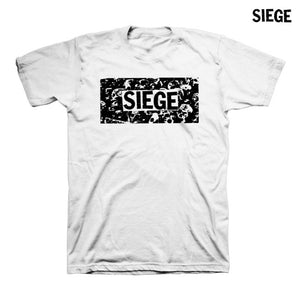 【お取り寄せ】Siege / シージ - SKULLS Tシャツ(ホワイト)