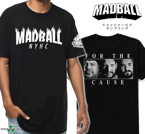 【お取り寄せ】Madball / マッドボール - For The Cause Tシャツ(ブラック)
