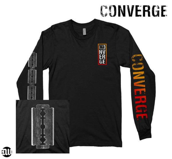 【お取り寄せ】Converge / コンヴァージ - The Blade ロングスリーブ・長袖シャツ(ブラック)