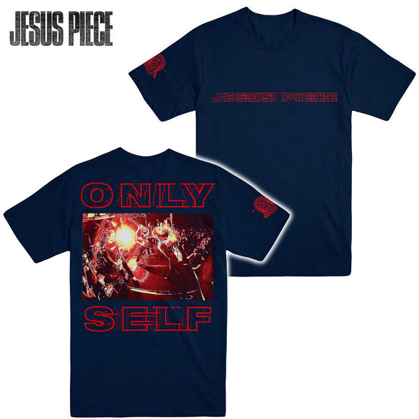 【お取り寄せ】Jesus Piece / ジーザス・ピース - Live Photo Tシャツ(ネイビー)