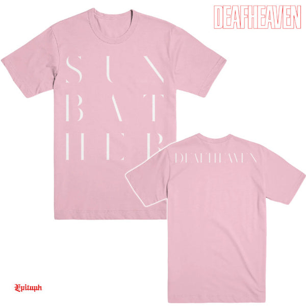 【お取り寄せ】Deafheaven /デフヘヴン - SUNBATHER Tシャツ(ピンク)