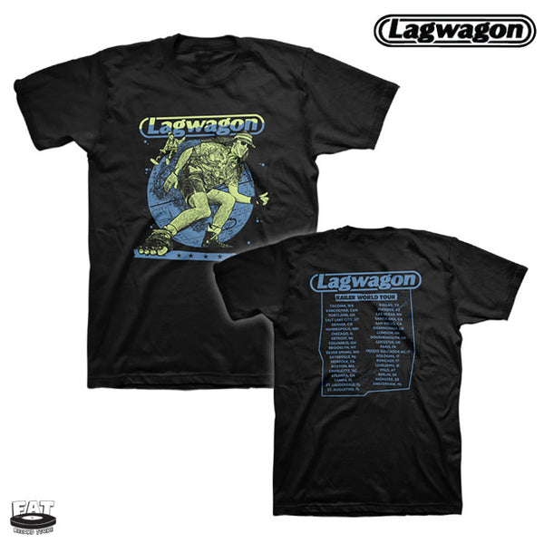 【お取り寄せ】Lagwagon / ラグワゴン - Railer Tour Tシャツ (ブラック)