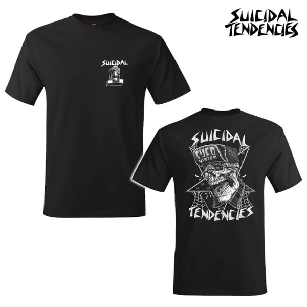 【品切れ】【お取り寄せ】期間限定 Suicidal Tendencies /スイサイダル・テンデンシーズ - Cyco Vision Tシャツ(ブラック)