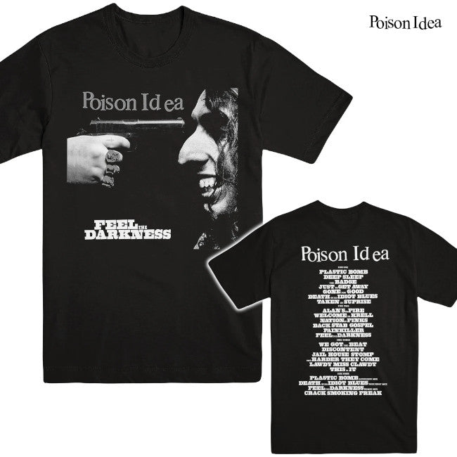 お取り寄せ】Poison　Market　–　DARKNESS　FEEL　Idea　Tシャツ(ブラック)　Punk　ポイズン・アイディア　THE