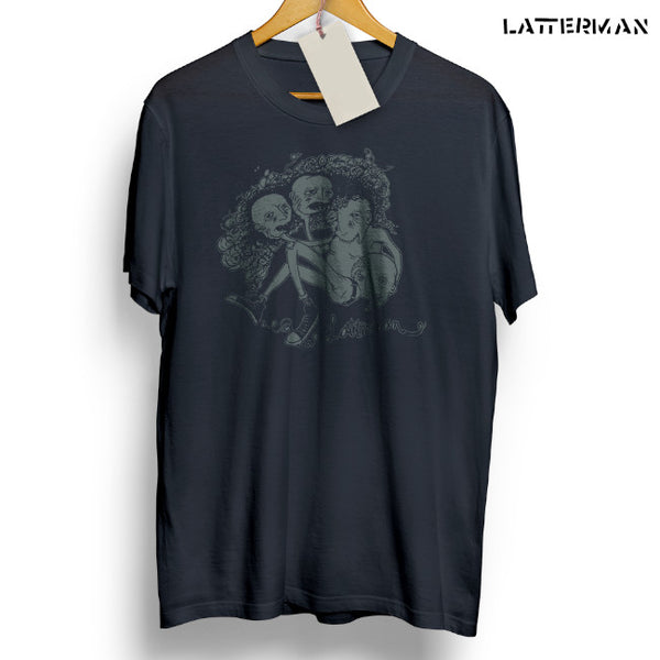 【お取り寄せ】Latterman / ラッターマン - 3Head Tシャツ(ネイビー)