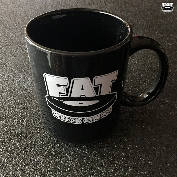 【品切れ】FAT Wreck Chords / ファット・レック・コーズ - Logo マグカップ(ブラック)