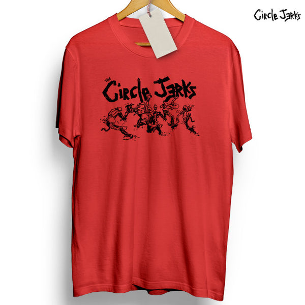 【お取り寄せ】Circle Jerks / サークル・ジャークス - SLAMDANCE Tシャツ(レッド)