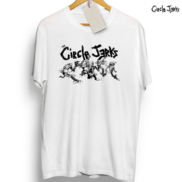 【お取り寄せ】Circle Jerks / サークル・ジャークス - SLAMDANCE Tシャツ(ホワイト)