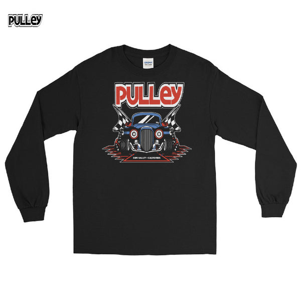 【お取り寄せ】Pulley / プーリー - Hotrod ロングスリーブ・長袖シャツ(ブラック)