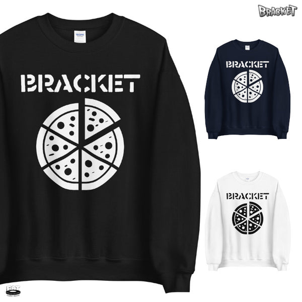 【お取り寄せ】Bracket / ブラケット - Pizza クルーネック・トレーナー(３色)