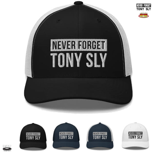 【お取り寄せ】Tony Sly / トニー・スライ - Never Forget メッシュ・トラックキャップ(5カラー)