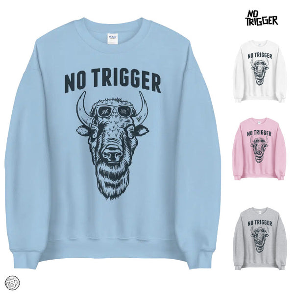 【お取り寄せ】No Trigger / ノートリガー - Buffalo クルーネック・トレーナー (4色)