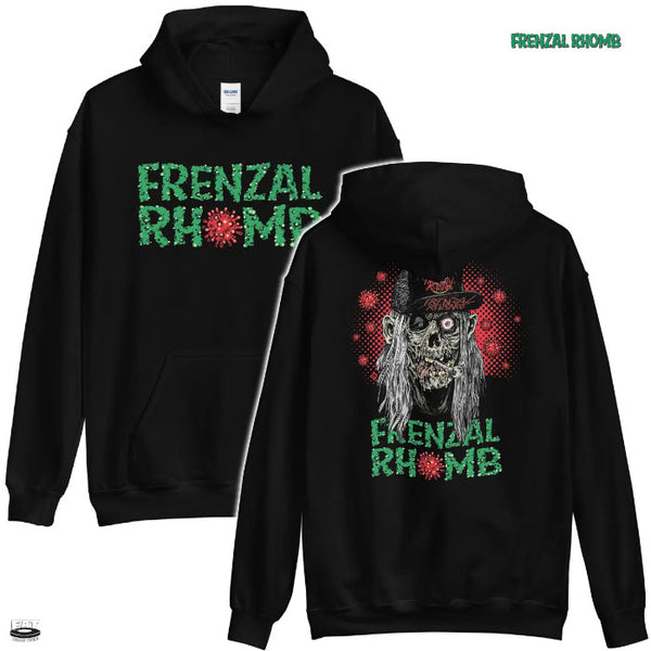 【取り寄せ】Frenzal Rhomb / フレンザル・ロム - Zombie プルオーバーパーカー (ブラック)