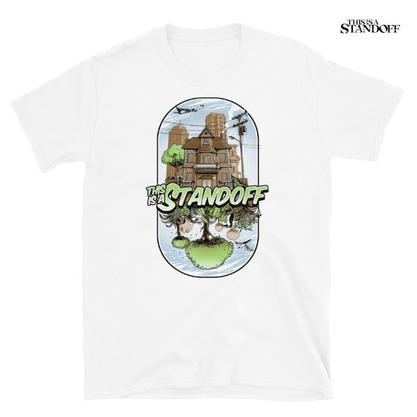 【お取り寄せ】This is a Standoff / ディス・イズ・ア・スタンドオフ - City vs Nature Tシャツ (ホワイト)