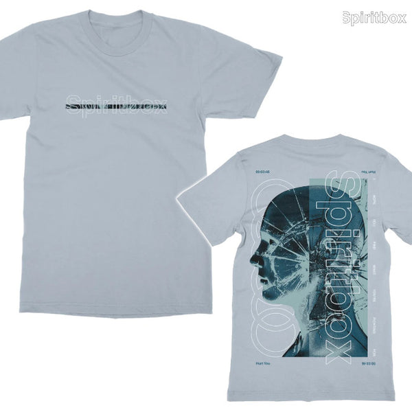【お取り寄せ】Spiritbox / スピリットボックス - SHATTERED Tシャツ(ライトブルー)