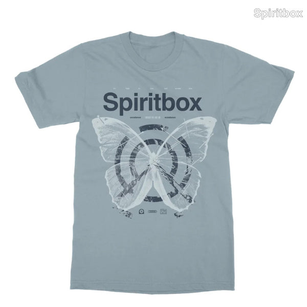 【お取り寄せ】Spiritbox / スピリットボックス - PINNED BUTTERFLY Tシャツ(インディゴブルー)