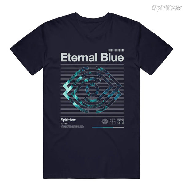 【お取り寄せ】Spiritbox / スピリットボックス - ETERNAL EYE Tシャツ(ネイビー)