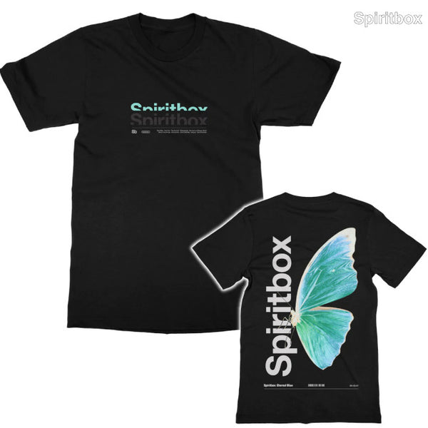 【品切れ】Spiritbox / スピリットボックス - BUTTERFLY Tシャツ(ブラック)